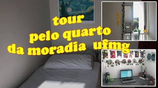 TOUR PELO MEU QUARTO DA MORADIA UFMG [upl. by Susi]