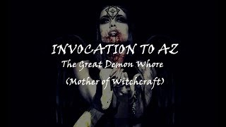 Luciferian Binaural  INVOCATION TO AZ  The Great Demon Whore Mother of Witchcraft HEADPHONES [upl. by Suellen]