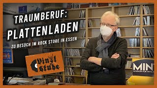 PLATTENLADEN Zu Besuch im Rock Store Essen  Vinyl Stube mit Marco Schaller Caliban [upl. by Rentschler]