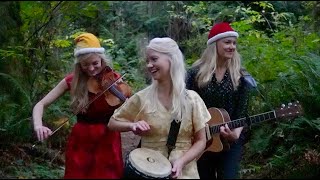 Here We Come A Caroling  The Gothard Sisters Official Video I A Celtic Christmas 🎄 [upl. by Lamag]