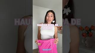 HAUL de ropa de VERANO el vídeo es de hace tiempo haul summerfashion outfitideas [upl. by Sontich]