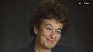 Unintentional ASMR Gerda Weissmann Klein Interview Excerpts Holocaust Survivor Camp Death March [upl. by Suoilenroc1]