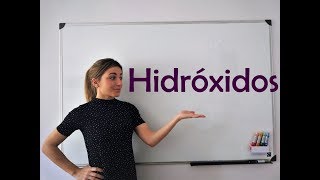 QUÍMICA Formulación de HIDRÓXIDOS [upl. by Elleved]