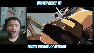 Buster Reaction to ceno0  Pootis Engage  EXTREME [upl. by Annayrb212]