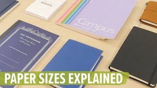 Paper Sizes Explained [upl. by Granese]