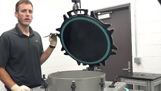 Turcon® TranSECURE™ PTFE Manway Lid Gasket Installation Training [upl. by Avilo]