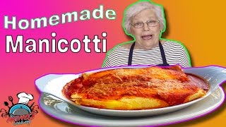 How to Make Manicotti  Nanas Cookery 4k [upl. by Assiren322]