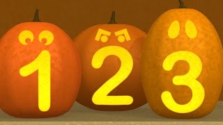 Counting Pumpkins  Learning Numbers 1 to 10 [upl. by Norton]