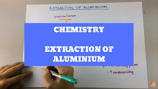 Chemistry  Extraction of Aluminium [upl. by Alverta]