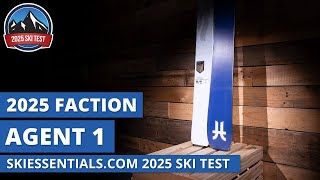 2025 Faction Agent 1  SkiEssentialscom Ski Test Review [upl. by Hankins]