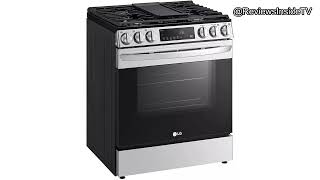 58 cu ft LG Smart Gas Range Review Is the Air Fry Feature Worth It [upl. by Ycam]