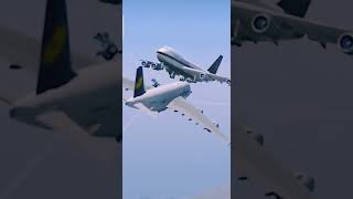 Emergency landing on waterplanelanding planecrash landingonwaterplanevideo [upl. by Genna]