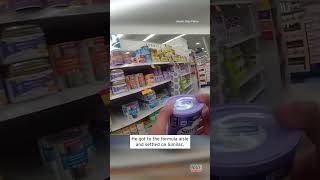 Officer Buys Baby Formula for New Mom shorts [upl. by Maribelle271]