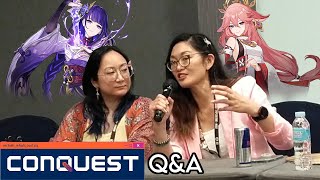 The voice of Raiden Shogun Anne Yatco and Yae Miko Ratana FULL VIDEO QampA  CONQUEST 2022 [upl. by Cleveland]