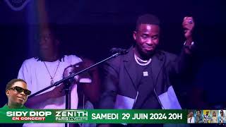 Sidy Diop  Live performance au BARAMUNDI du 180524 [upl. by Innoj]