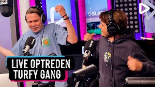 Turfy Gang doet Wat Er Nu Gebeurt LIVE  SLAM [upl. by Nyrual]