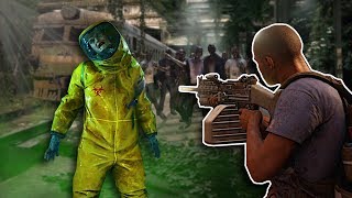 MASSIVE ZOMBIE HORDE ATTACKS TRAIN  World War Z Gameplay  New York Zombie Survival [upl. by Stanwin]