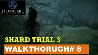 Hellblade Walkthough 8 Swamp Shard Trial Story of Plague [upl. by Latt]