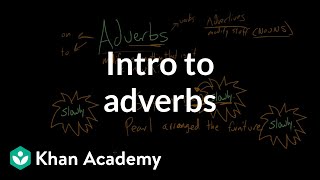 Intro to adverbs  The parts of speech  Grammar  Khan Academy [upl. by Chaudoin342]