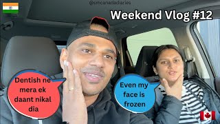 Why we drive 200 kms for Groceries in Canada  Weekend Vlog 12  Indian couple in Winnipeg Canada [upl. by Gniliem870]