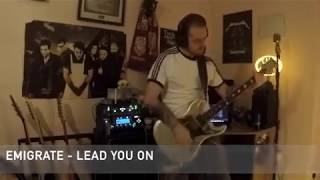 Emigrate Lead You On Guitar Cover GuitarCover Emigrate Rammstein [upl. by Dnalhsa490]