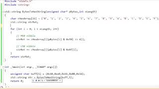 Computer GK amp Quiz  Bytes to HEX string C [upl. by Grega]