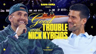 NICK KYRGIOS vs NOVAK DJOKOVIC  Mens Tennis Stars FULL CONVERSATION from the Australian Open [upl. by Eleinad]