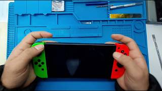 Nintendo Switch Screen Replacement  LCD amp Digitizer Replacement [upl. by Garratt]