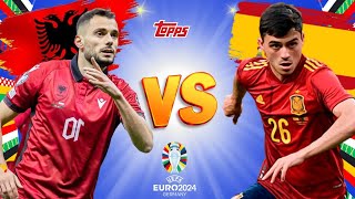 ALBANIEN vs SPANIEN 😱🔥 EURO 2024 Sticker Orakel 28 Topps UEFA EURO 2024 [upl. by Brouwer]