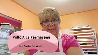 POLLO A LA PARMESANA CON PASTA [upl. by Kristyn]