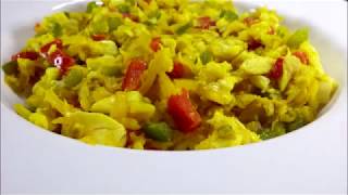 Jamaican Style Ackee and Saltfish  Jamaican Breakfast  Jamaican Food [upl. by Handbook]