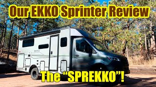 Our Complete Review of the 2024 Winnebago EKKO Sprinter [upl. by Husch]