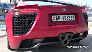 Lexus LFA V10 Exhaust Revs  Amazing Sound [upl. by Dyana]