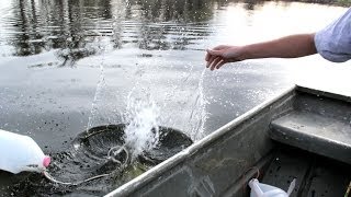 Electric Lake Aeration Installation [upl. by Huff839]