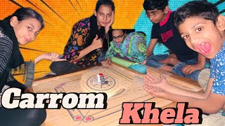 Finally last Paper😍Carrom KhelaPapers se AzaadiCarrom Kon Jeeta🤔​⁠TrioWorldvlogs [upl. by Doownyl]