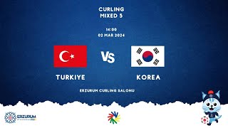 TÜRKIYE vs JAPAN  Curling DEAFLYMPICS ERZURUM 2024  Mixed Group Stage [upl. by Story]