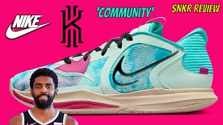 Nike Kyrie Low 5 Community Detailed Sneaker Review [upl. by Tnilk]