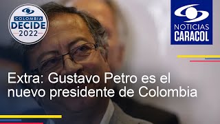 Extra Gustavo Petro es el nuevo presidente de Colombia [upl. by Lilaj]