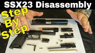 SSX23 Disassembly and Maintenance Airsoft Tech [upl. by Rayburn797]