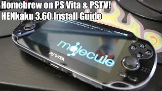 How to Install HENkaku on PS Vita amp PSTV 360  Homebrew for PS Vita [upl. by Anniroc]