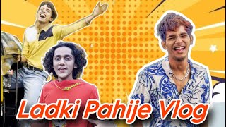 Ladki Pahije Vlog  Behind The Scenes  NICKSHINDE01 [upl. by Salba40]