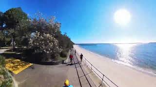 parkrun 103  Dolls Point Sydney  26 Oct 2024  Insta360 Timelapse [upl. by Atiragram]