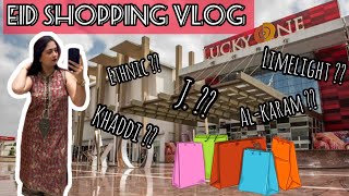 Eid Shopping Vlog 2024🛍️ which brand is best for this eid  eid eiddress eidshopping [upl. by Corabella]