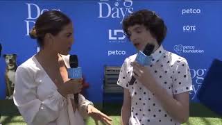 FULL FINN WOLFHARD INTERVIEW FROM DOG DAYS PREMIERE [upl. by Medovich]