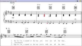 Maybe Im Amazed by Paul McCartney  Piano Sheet MusicTeaser [upl. by Terle]