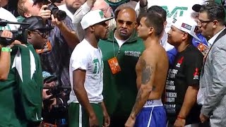 Floyd Mayweather Vs Marcos Maidana 2  Weigh in reaction [upl. by Feodore]