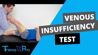 Brodie–Trendelenburg Test  Venous Insufficiency [upl. by Eiffub]