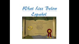 What Lies Below OSRS Español [upl. by Steve268]