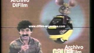 DiFilm  Publicidad Juguetes del Topo Gigio con Berugo Carambula 1985 [upl. by Ellehsim]