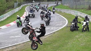 ANLASSENquot Motorradkorso 28042024 Nürburgring Nordschleife  Brünnchen  EMS Sport TV [upl. by Carling]